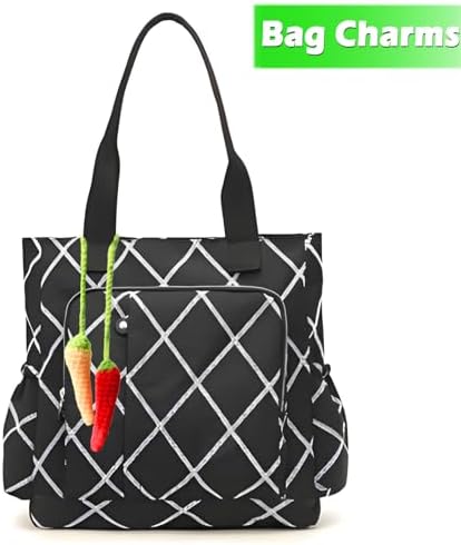 Motaney Crochet Chili Pepper Car Hanging Ornament