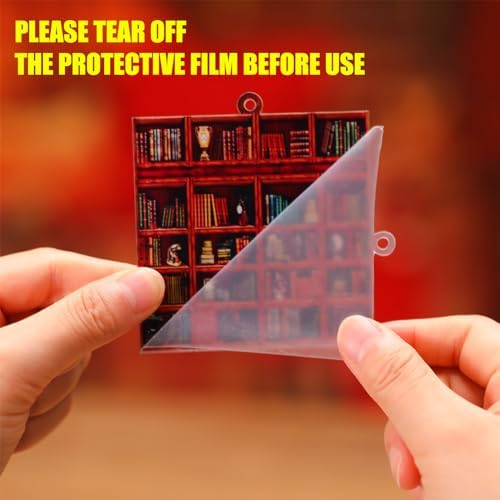 Wenqik 24 Pcs Book Themed Christmas Ornaments