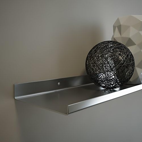 Stainless Steel Floating Shelf 5 Inch Extra Deep