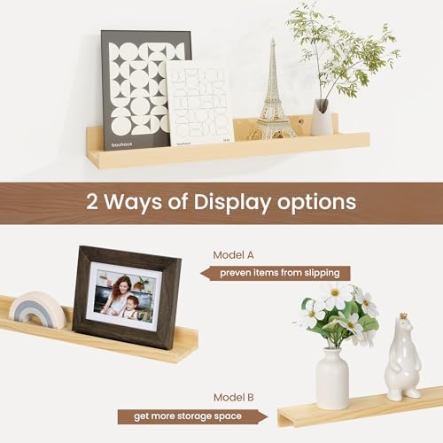 Fun Memories Picture Ledge Shelf Set of 4