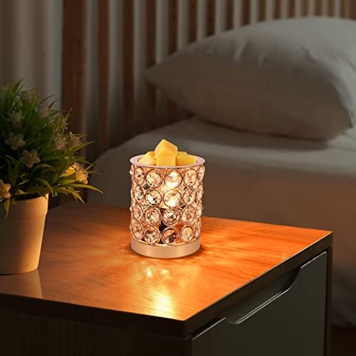 Crystal Wax Melt Warmer with Night Light