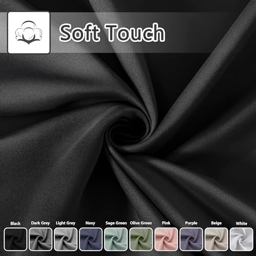 AOSKY Door Curtains for Privacy and Light Blockage