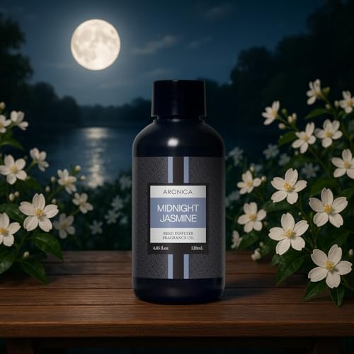 Aronica Midnight Jasmin Reed Diffuser Oil Refill 507oz