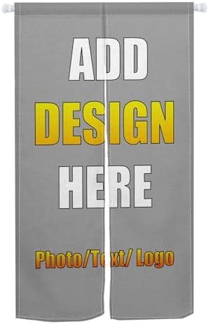 Customizable Japanese Noren Door Curtain Panel Decor