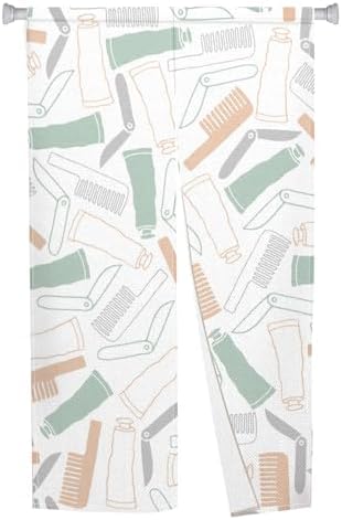 Leowefowa Long Noren Door Curtain 283 x 472 Inches