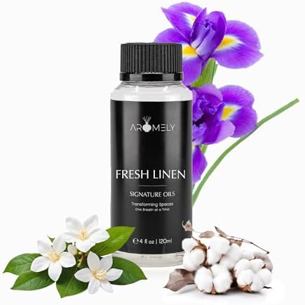 Fresh Linen Diffuser Oil - Cool Cotton Soft Florals Scent - 120ml
