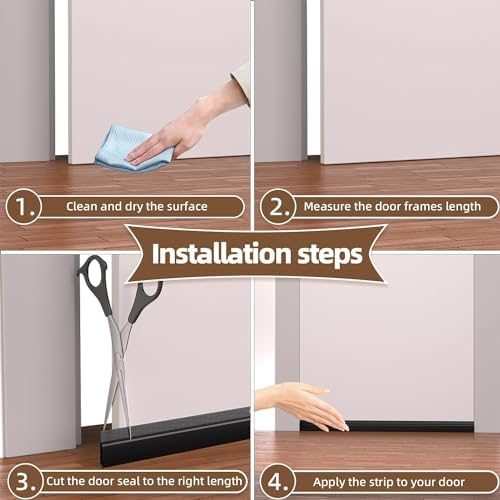 Vannesse 78 Inch Door Draft Stopper Gray