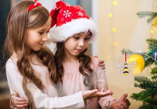 FLYAB Metal Bee Christmas Ornaments 2025