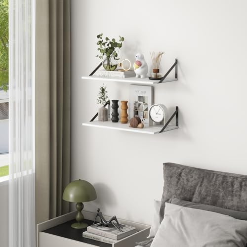 Fun Memories 12 Inch Deep Floating Shelves Set of 2