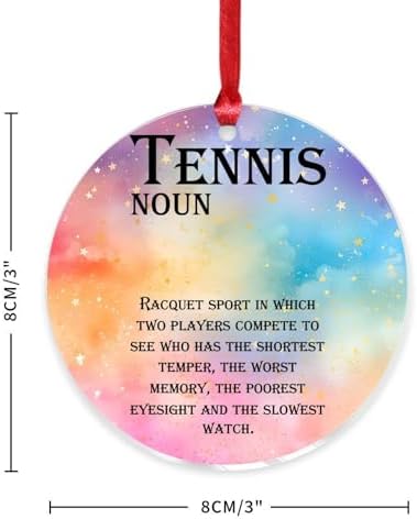3 Inch Acrylic Christmas Ornaments 2024 Funny Minimalist Design