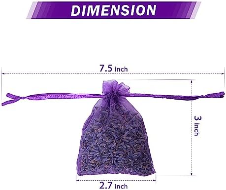 French Lavender Sachets Set of 16 for Closets and Drawers