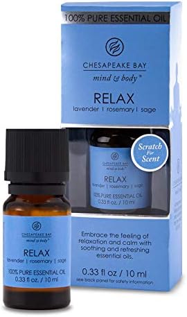 Chesapeake Bay Candle PT40933 Reed Diffuser Oil 10ml Relax Lavender Rosemary Sage
