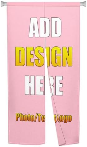 Custom Japanese Noren Curtain Double Sided for Door Divider