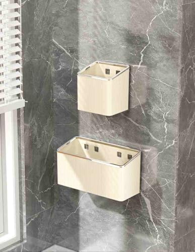 Wall Mounted Floating Shelf Organizer No Drilling