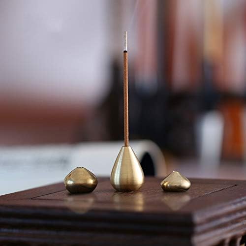 IKAAR 3 Pack Brass Incense Holders for Sticks and Cones
