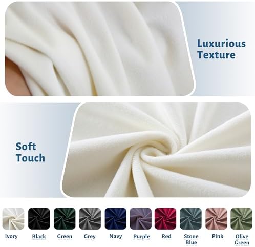 Velvet Door Curtain Panel for Privacy and Style