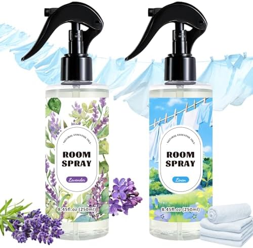 SCENTORINI Air Freshener Spray 2-Pack Linen Lavender