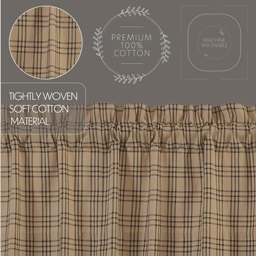 VHC Brands Farmhouse Prairie Panel Curtains
