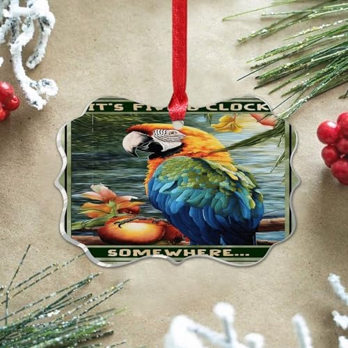 3 Inch Acrylic Christmas Ornaments 2024 Fun Decor Baubles