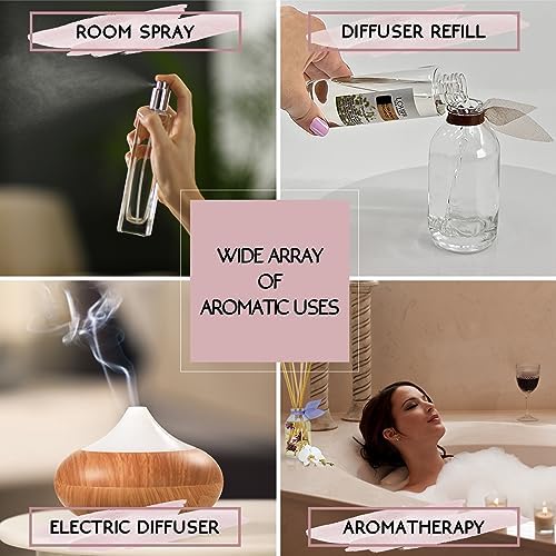 LOVSPA Unwind Peppermint Eucalyptus Diffuser Oil Refill with Reeds