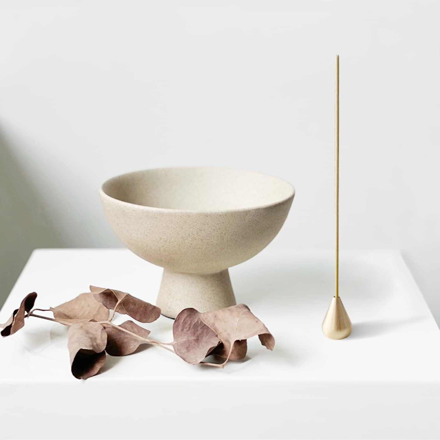 Ceramic Incense Holder for Sticks - Modern Zen Decor