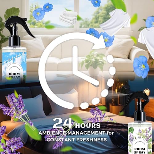 SCENTORINI Air Freshener Spray 2-Pack Linen Lavender