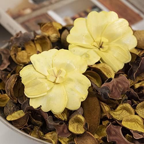 Fragrance Potpourri Bag Yellow Yuzu Lemon Zest