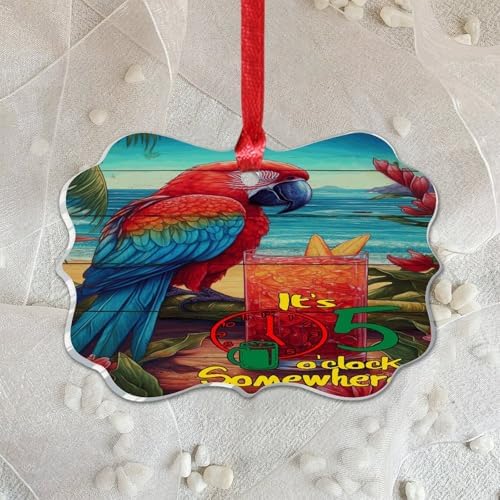 3 Inch Acrylic Christmas Ornaments 2024 Decorative Hanging Baubles 1