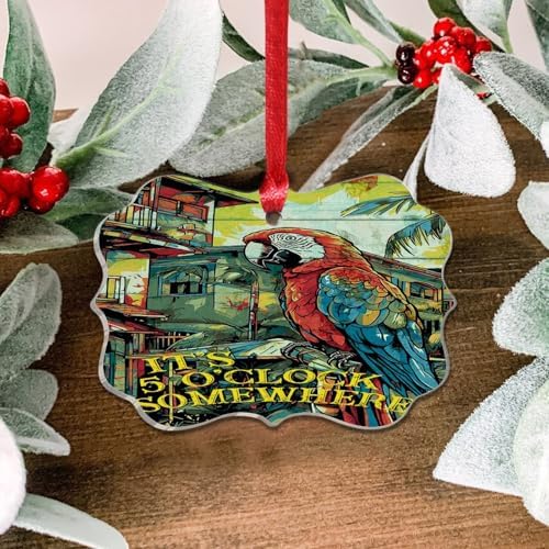 3 Acrylic Christmas Ornaments 2024 Funny Hanging Baubles Decoratives