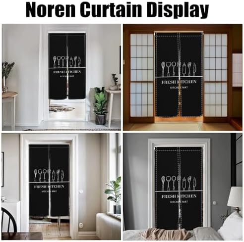 Japanese Noren Door Curtain 335 x 709 Inches