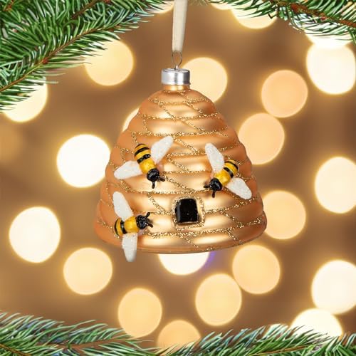 Every Day is Christmas Glass Blown Ornaments Set of 2