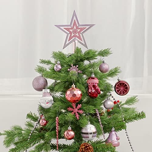 SY Super Bang 90PCS Shatterproof Christmas Hanging Ornaments Set