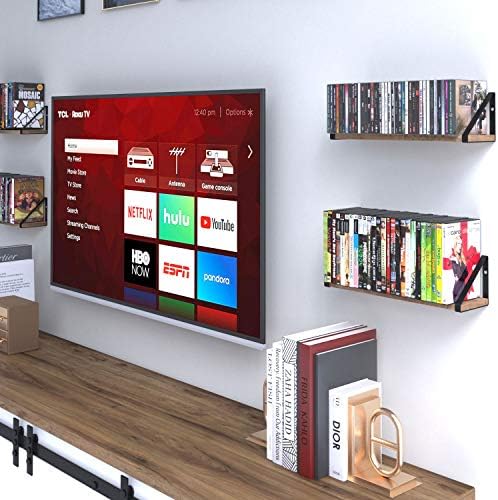 Wallniture Ponza Floating Shelves Wall Mounted Set of 4