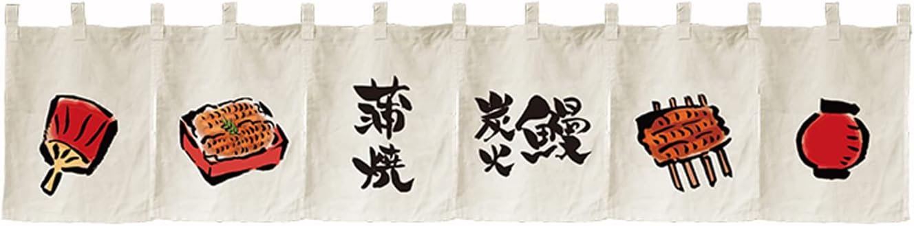 Japanese Style Curtain for Restaurant and Sushi Bar Decoration