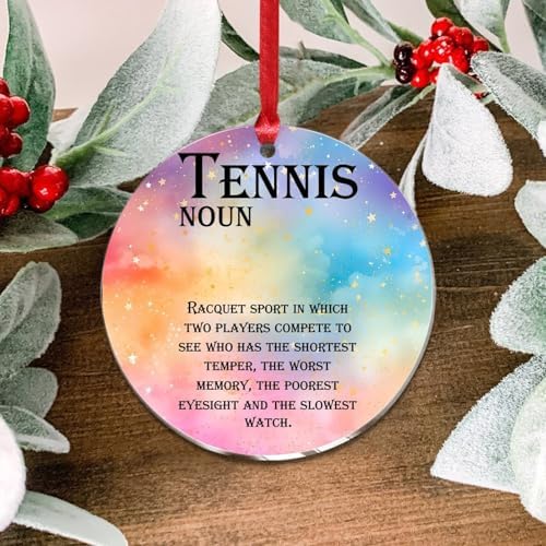 3 Inch Acrylic Christmas Ornaments 2024 Funny Minimalist Design