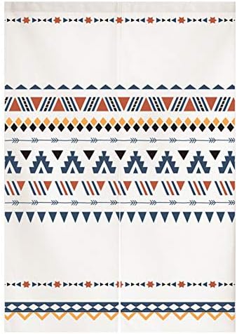 Japanese Style Doorway Curtain Tapestry Abstract Geometric
