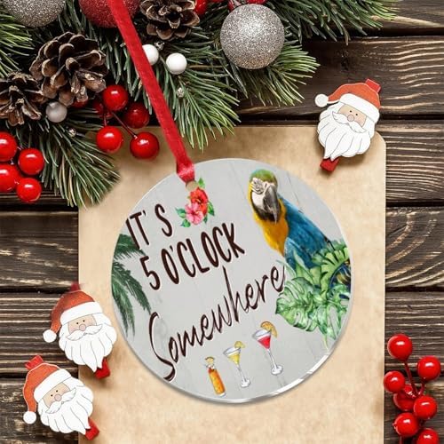3 Inch Acrylic Christmas Ornaments 2024 Hanging Decor Baubles