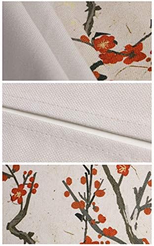 BAIHT HOME Japanese Noren Door Curtain Tapestry Cotton Linen Blackout Panel