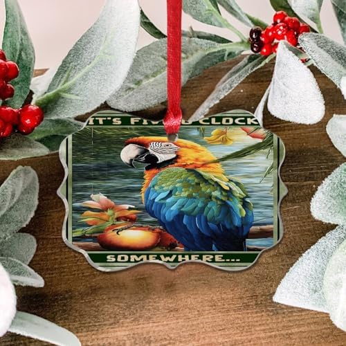 3 Inch Acrylic Christmas Ornaments 2024 Fun Decor Baubles