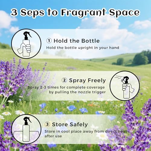 SCENTORINI Air Freshener Spray 2-Pack Linen Lavender