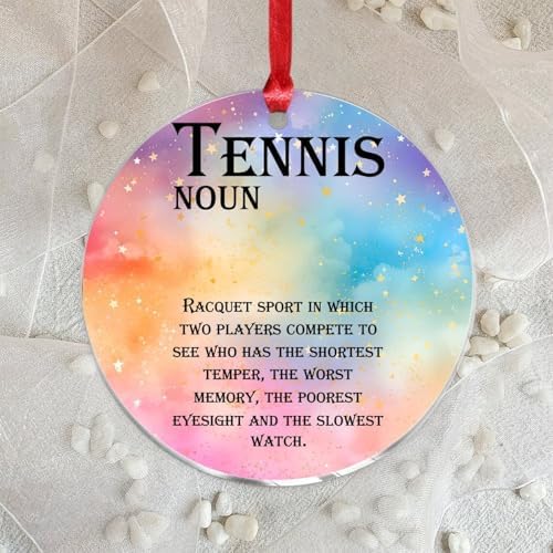 3 Inch Acrylic Christmas Ornaments 2024 Funny Minimalist Design