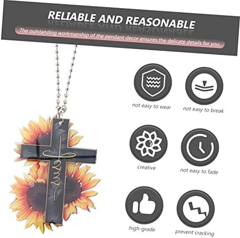 SUPVOX Car Rearview Mirror Hanging Ornament