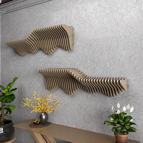 Batamex Parametric 36 Inch Floating Shelf TV Unit