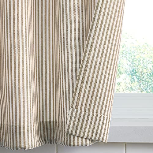 July Joy Cotton Valance Curtains 56 x 18 Country Farmhouse Style