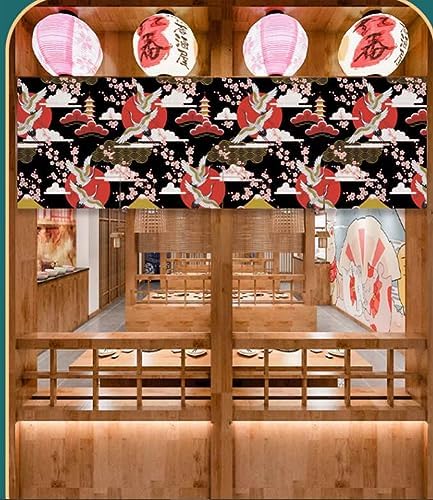 Japanese Sushi Bar Noren Curtain Panel Doorway