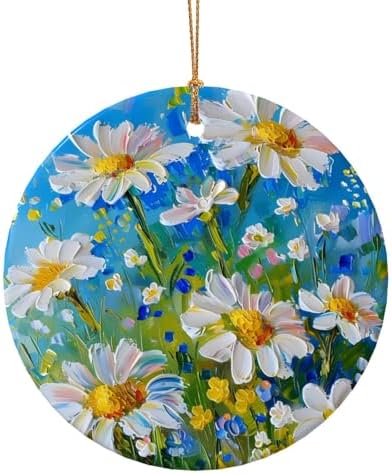 Christmas Ornaments Ceramic Pendant Decor