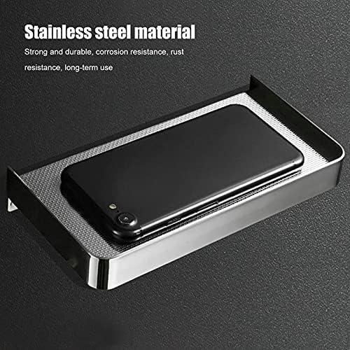 Stainless Steel Bathroom Phone Shelf Wall Mount 73x35in