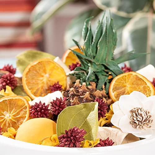 ANDALUCA Decorative Fragrance Pineapple Potpourri with Vial