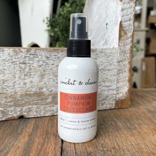 Cricket Clover Cinnamon Pumpkin Cheesecake Room Spray