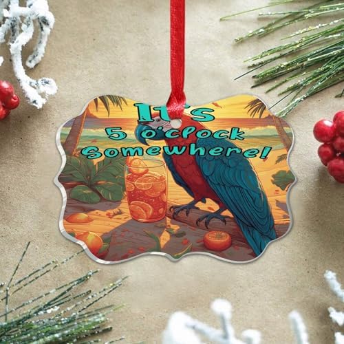 3 In Acrylic Christmas Ornaments 2024 Funny Decor